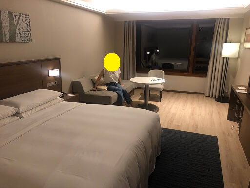 軽井沢マリオットホテルの部屋
