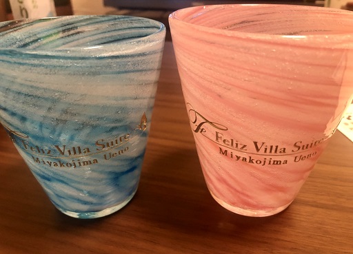 フェリスヴィラスイート宮古島上野のペアグラス