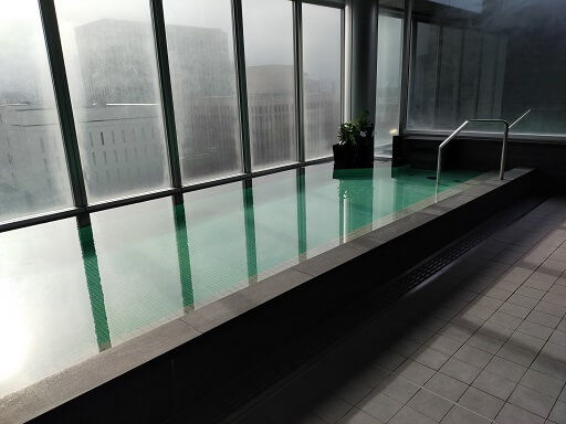 クロスホテル札幌大浴場の室内風呂