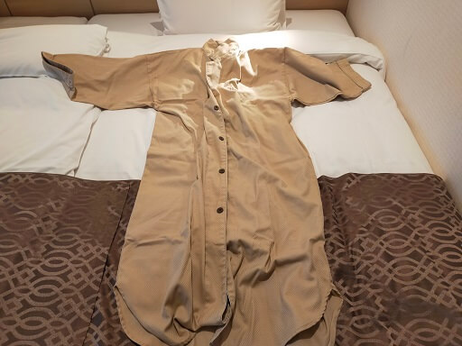 ピアッツァホテル奈良のパジャマ