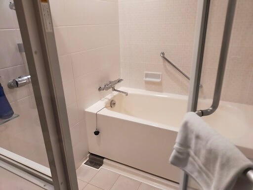 名古屋東急ホテルキッズスペース付きプランの部屋風呂
