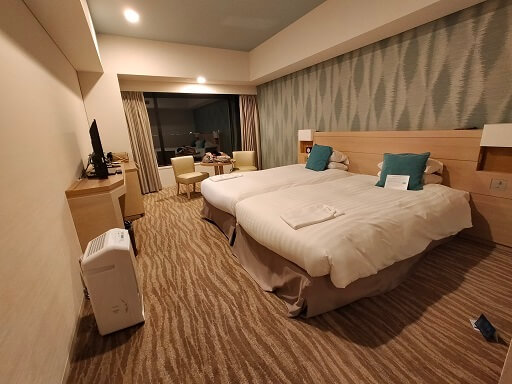 東京ベイ東急ホテルサンライズビューツインの部屋構成