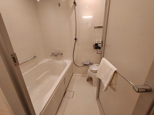 東京ベイ東急ホテルサンライズビューツインの部屋風呂